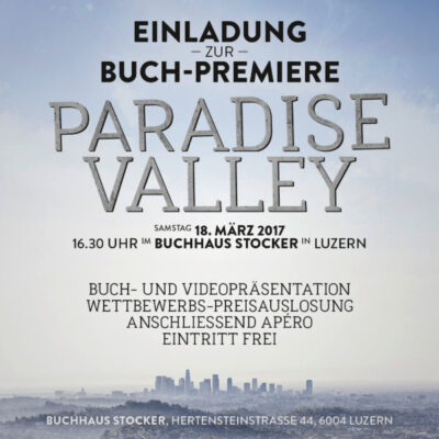 Buchpremiere Paradise Valley